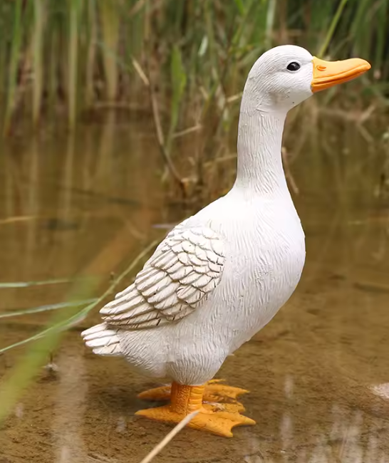 Standing Duck Statue
