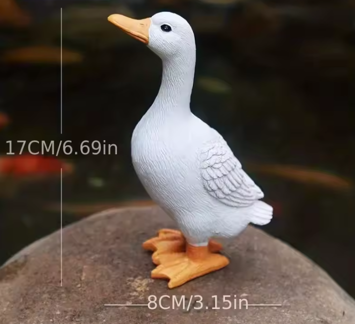 Standing Duck Statue