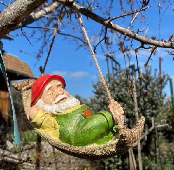 Gnome in a Hammock