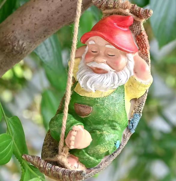 Gnome in a Hammock